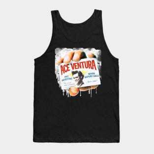 Pet Detective Card//Paint Splash Tank Top